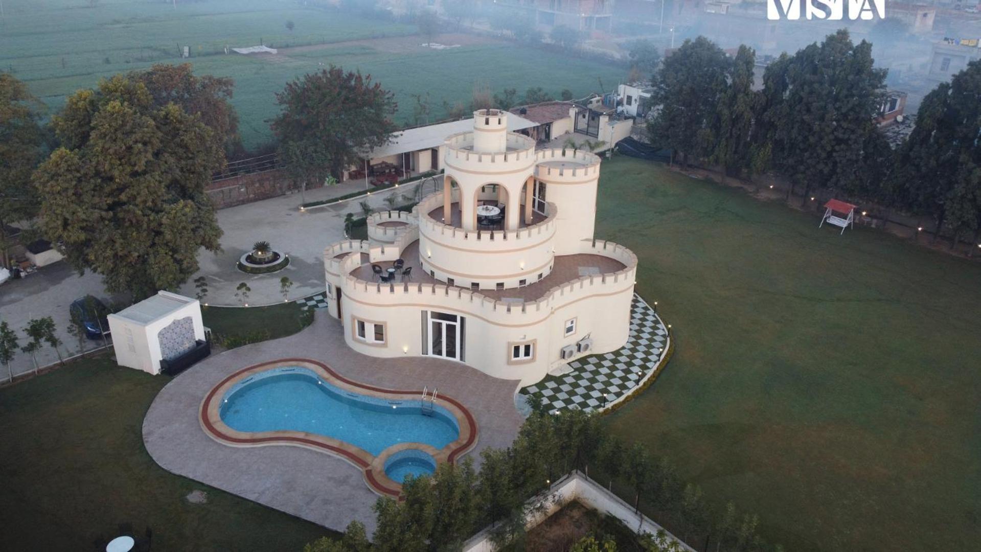 Stayvista'S Mystic Castle With Terrace, Swimming Pool, Lawn With Gazebo Τζαϊπούρ Εξωτερικό φωτογραφία